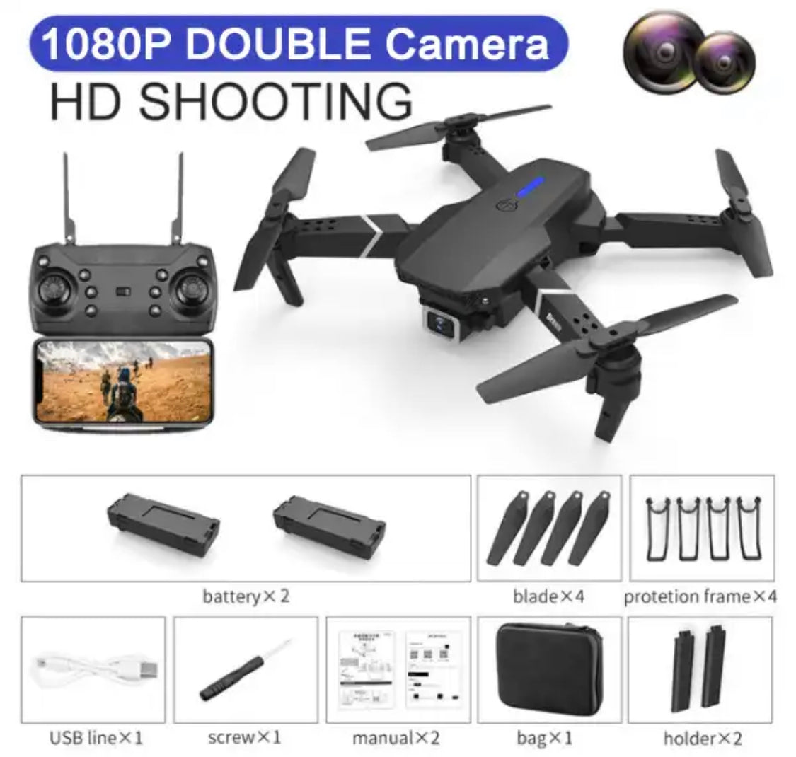 Pro Drohne | WIFI Drohne mit 4K Dual Kamera & Automatischer Flugbahn | Ideal für Einsteiger 9