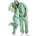 Reise Hoodie mit integrierter Schlafmaske für ultimativen Komfort | Flauschiges Material für entspannte Reisen