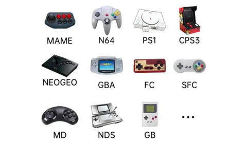 Retro Gaming Konsole | 4K UHD Spielkonsole mit HDMI und Kabellosem Controller | Perfekte Unterhaltung für 2-4 Spieler 4