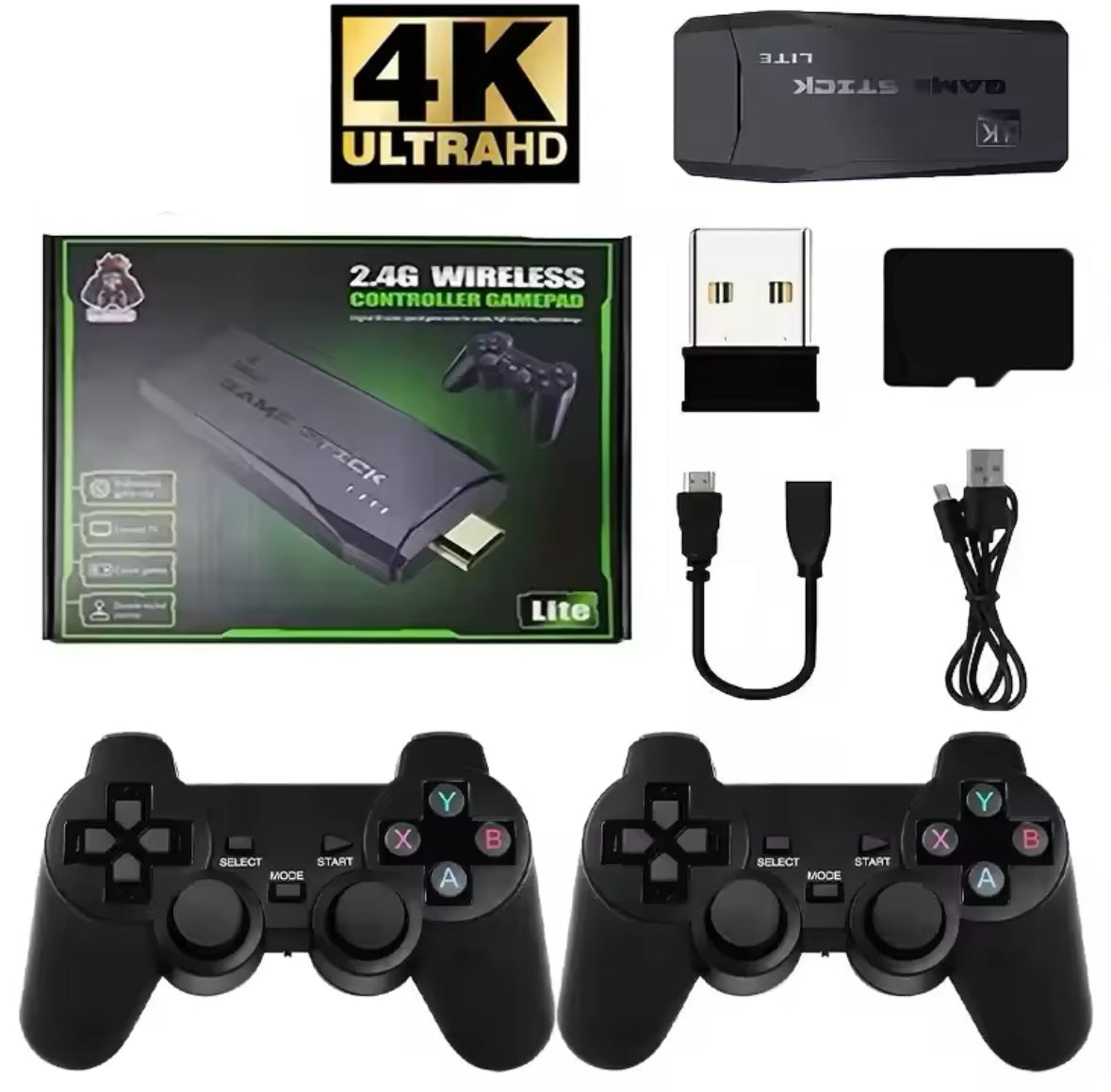 Retro Gaming Konsole | HD Spielkonsole mit 13000+ Spielen | 4 Spieler Unterstützung für Nostalgischen Spielspaß 2