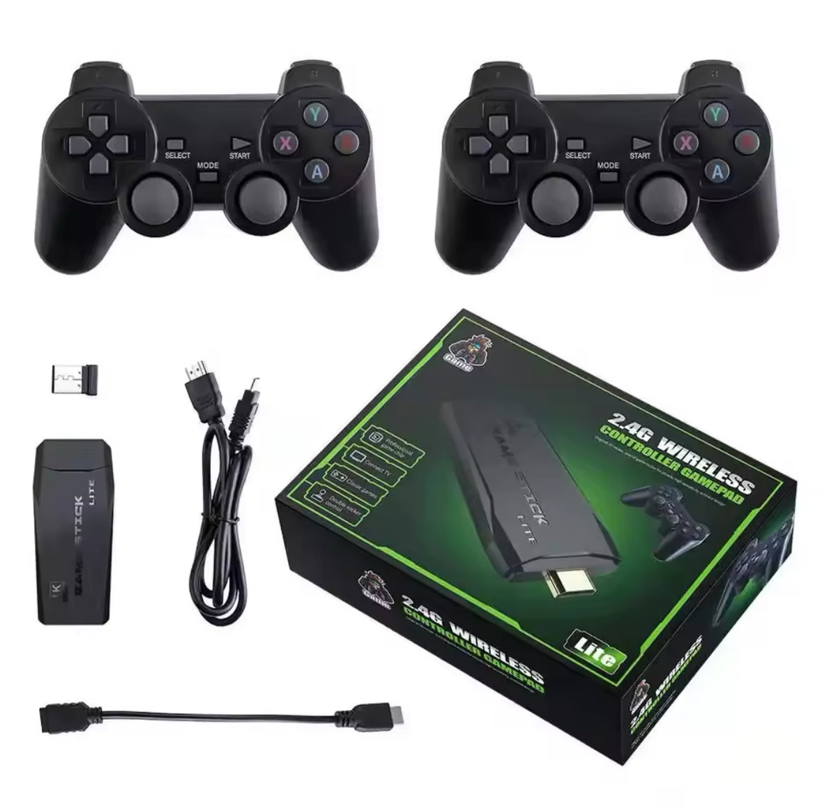Retro Gaming Konsole | HD Spielkonsole mit 13000+ Spielen | 4 Spieler Unterstützung für Nostalgischen Spielspaß 4