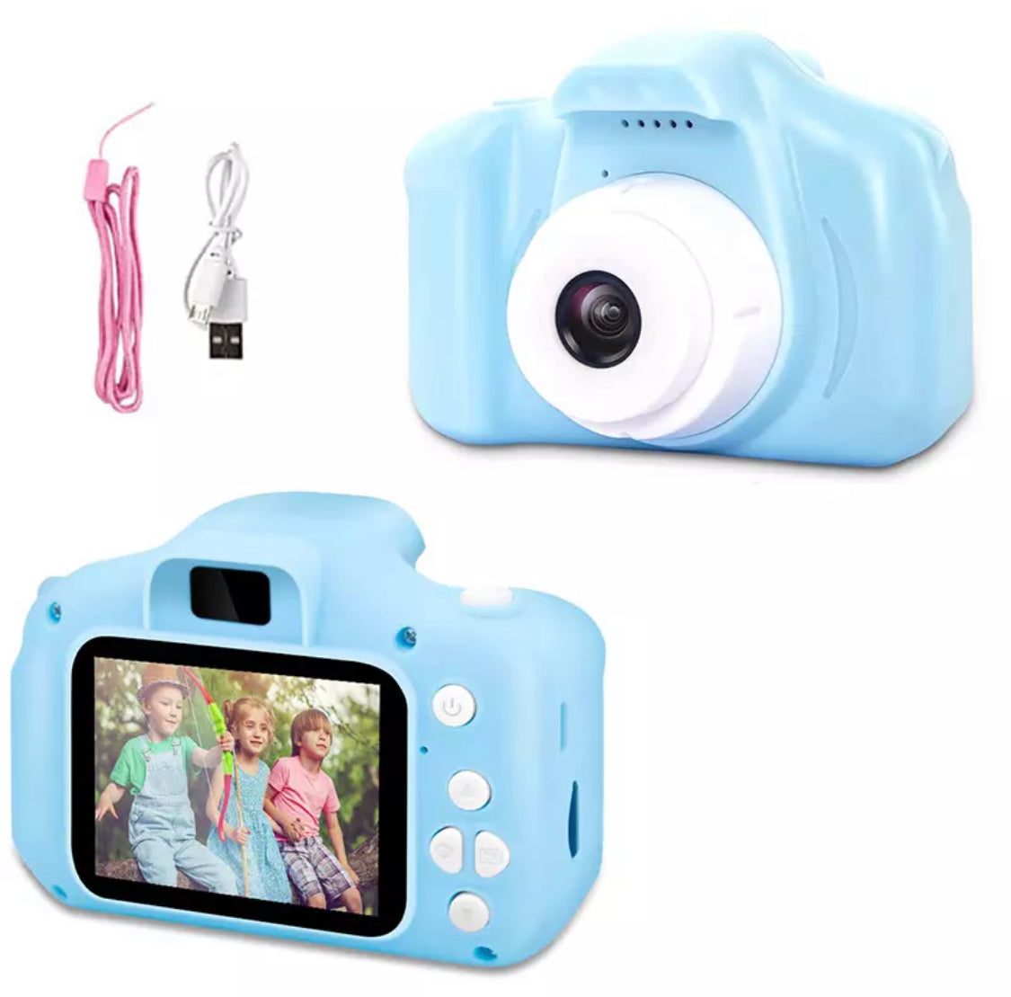 Retro Kinderkamera | Mini Vintage Kamera mit Autofokus & 1080p Qualität | Sturzfestes Design für kreative Fotografie 7