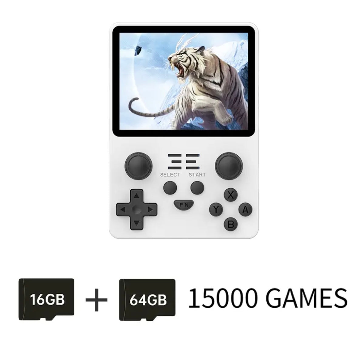 Retro Spielkonsole | HD Auflösung mit 25000 Spielen | Tragbares Design für Nostalgisches Gaming Unterwegs 13