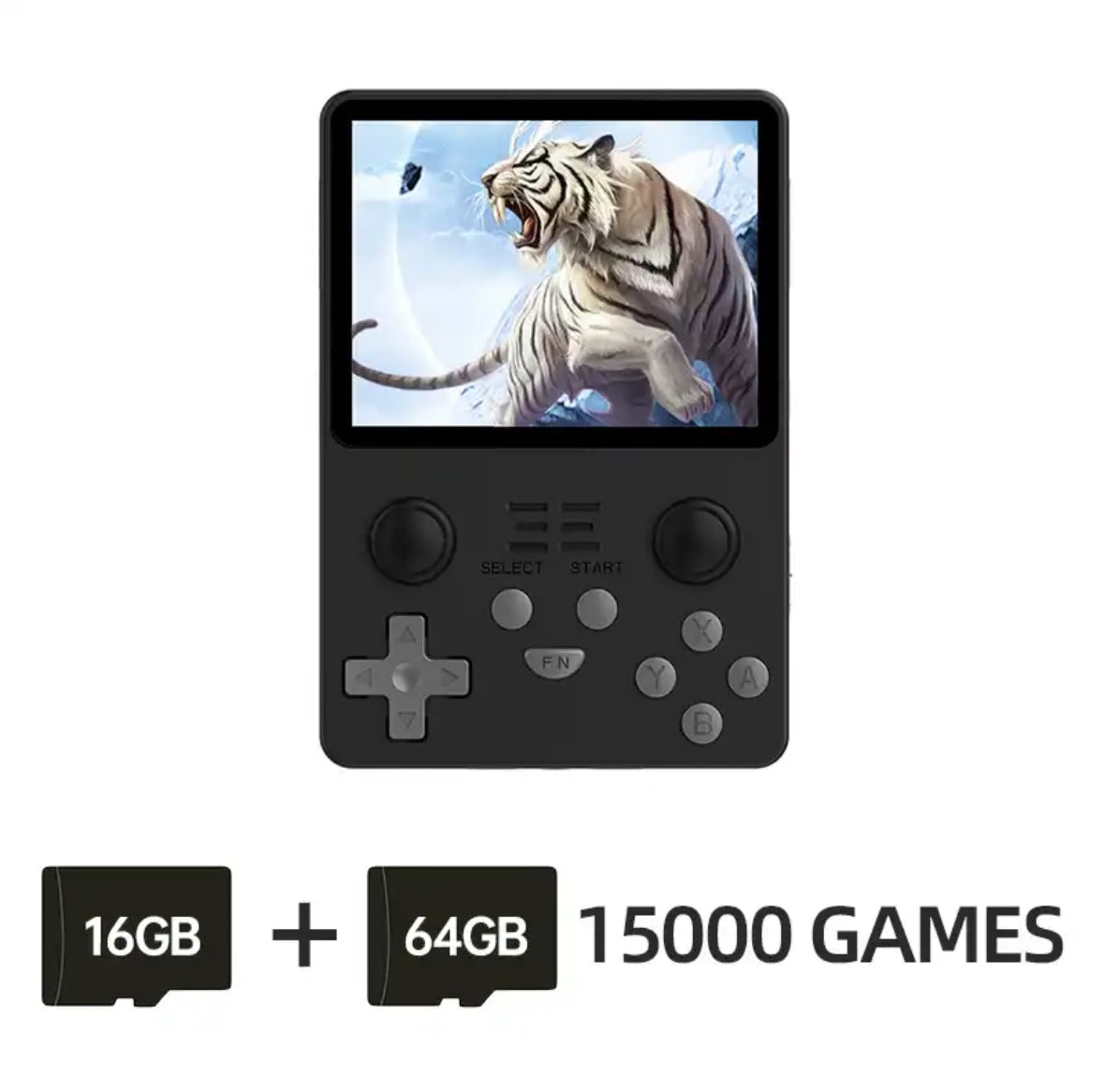 Retro Spielkonsole | HD Auflösung mit 25000 Spielen | Tragbares Design für Nostalgisches Gaming Unterwegs 17