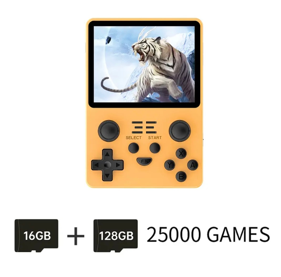 Retro Spielkonsole | HD Auflösung mit 25000 Spielen | Tragbares Design für Nostalgisches Gaming Unterwegs 7