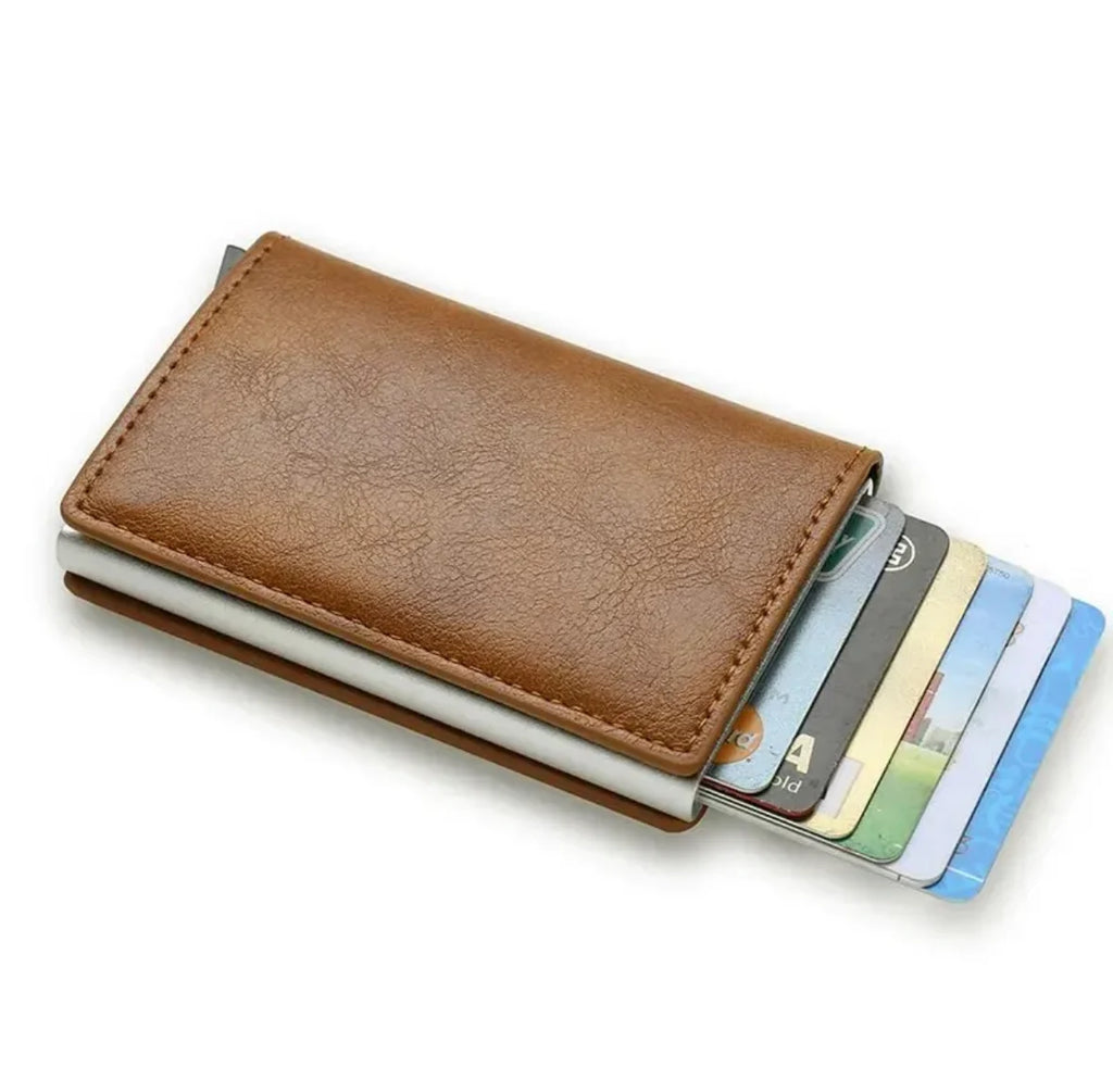 Anti-Diebstahl-RFID Cardholder Brieftasche| RFID-Cardholder mit Platz für 7 Karten | Kompaktes Design für optimalen Schutz unterwegs