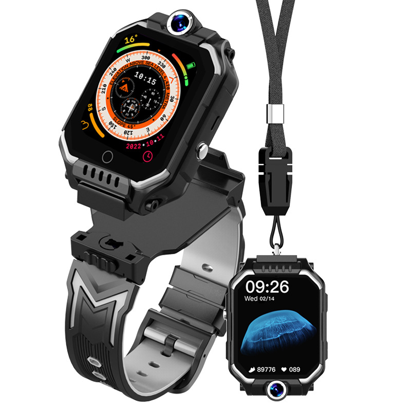 Sicherheits Smartwatch für Kinder mit GPS-Tracking & SOS-Funktion | Multifunktionale Uhr für Sicherheit und Kommunikation 9