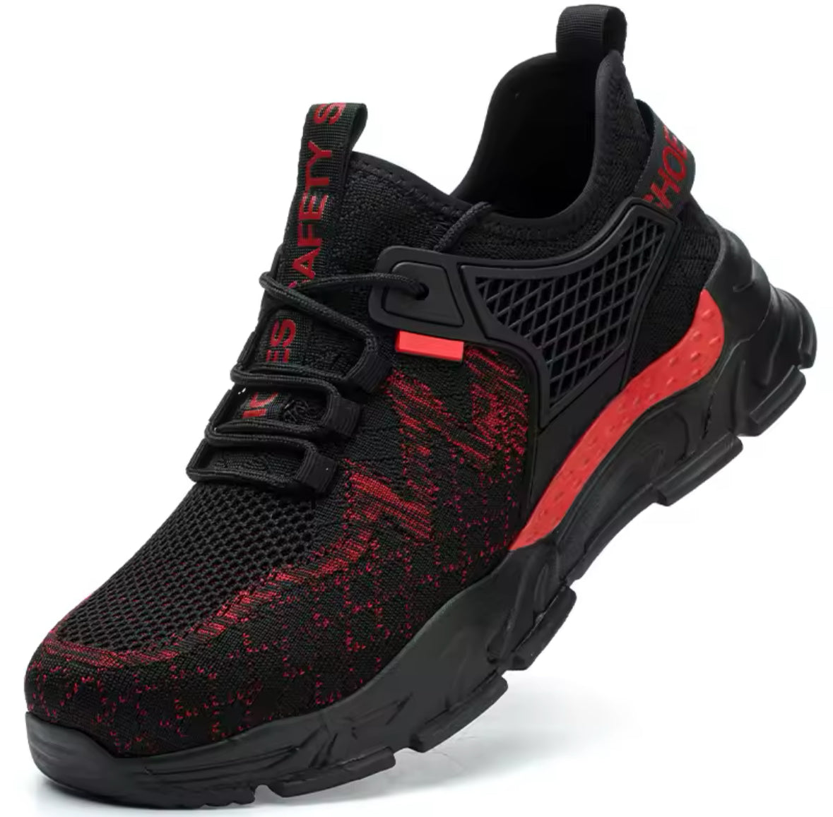 Sicherheits Sneaker | Arbeits Sneaker mit Stahlkappe & rutschfester Sohle | Komfortabel und robust für sicheren Halt 2