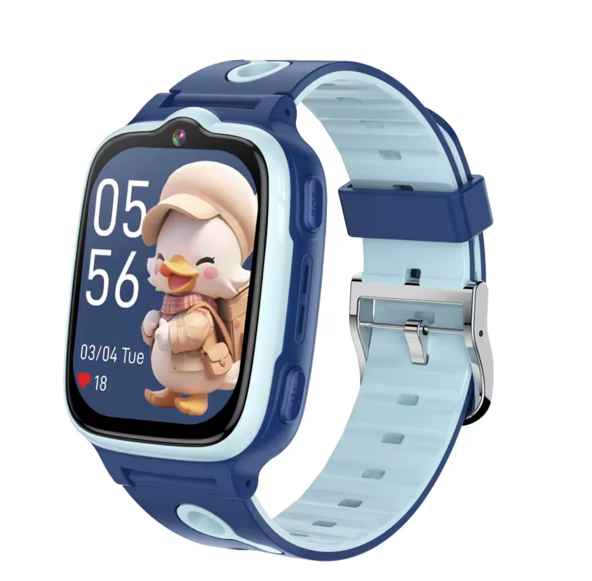 Sicherheitsuhr für Kinder | GPS Smartwatch mit SOS-Funktion & Kamera | Fernüberwachung für Eltern 0
