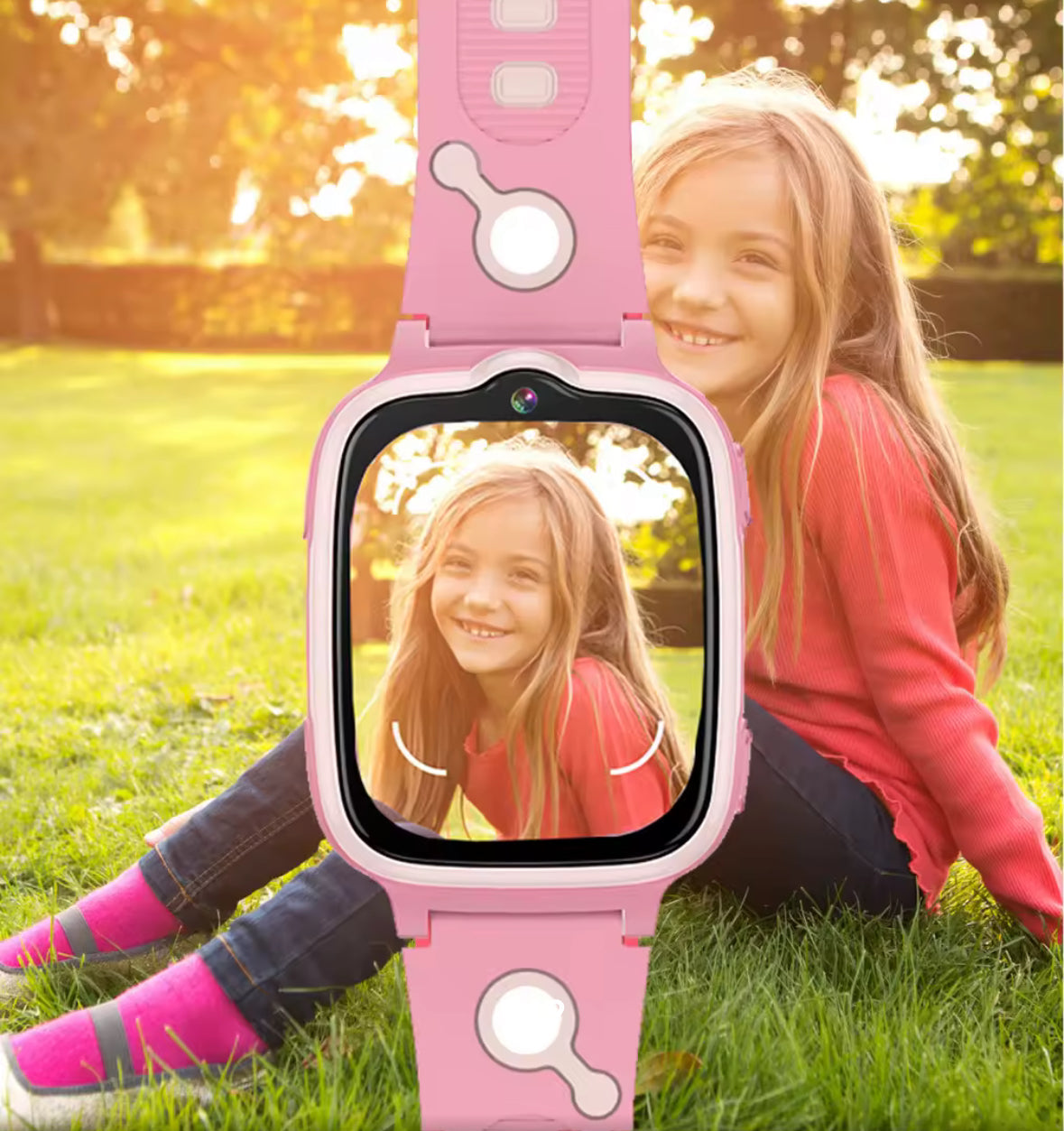 Sicherheitsuhr für Kinder | GPS Smartwatch mit SOS-Funktion & Kamera | Fernüberwachung für Eltern 4