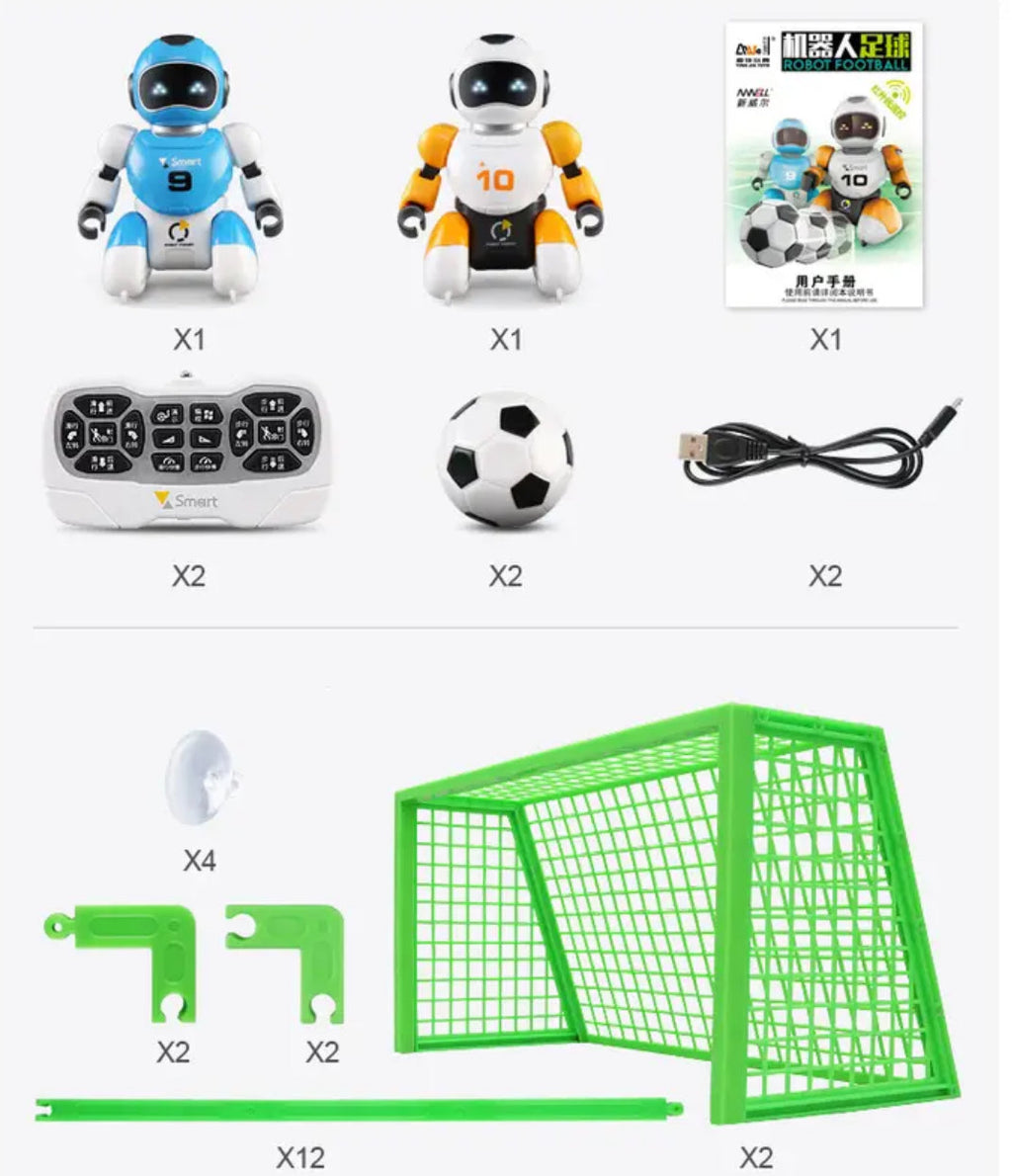 Smart Fußball Roboter | Programmierbarer Roboter mit Spielfeld & Akku | Endloser Spielspaß für die ganze Familie 3