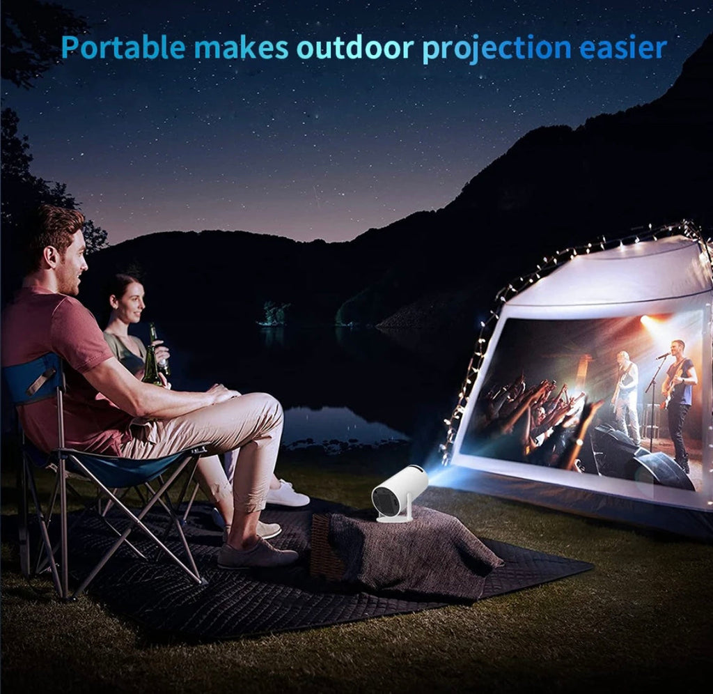 Smart HD Projektor | Mini Beamer mit Android 11.0 & automatischer Schiefenkorrektur | Perfekte Bildqualität für das Heimkino 7
