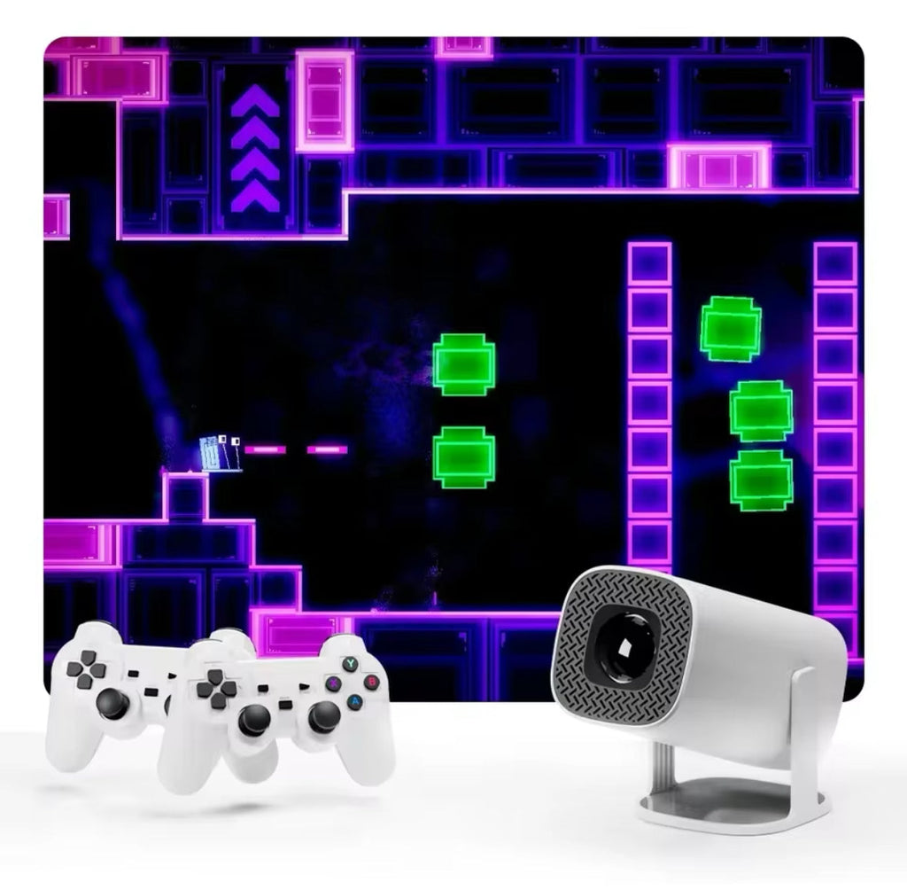 Smart HD Retro-Gaming-Beamer mit 1080P Auflösung & Android 11.0 für Ultimatives Entertainment 2