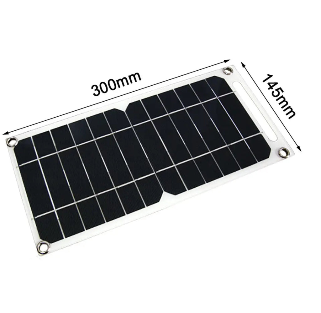 Solar Ladegerät | Solarpanel für mobile Geräte mit direkter Sonnenenergie | Ideal für Camping und Wandern 1