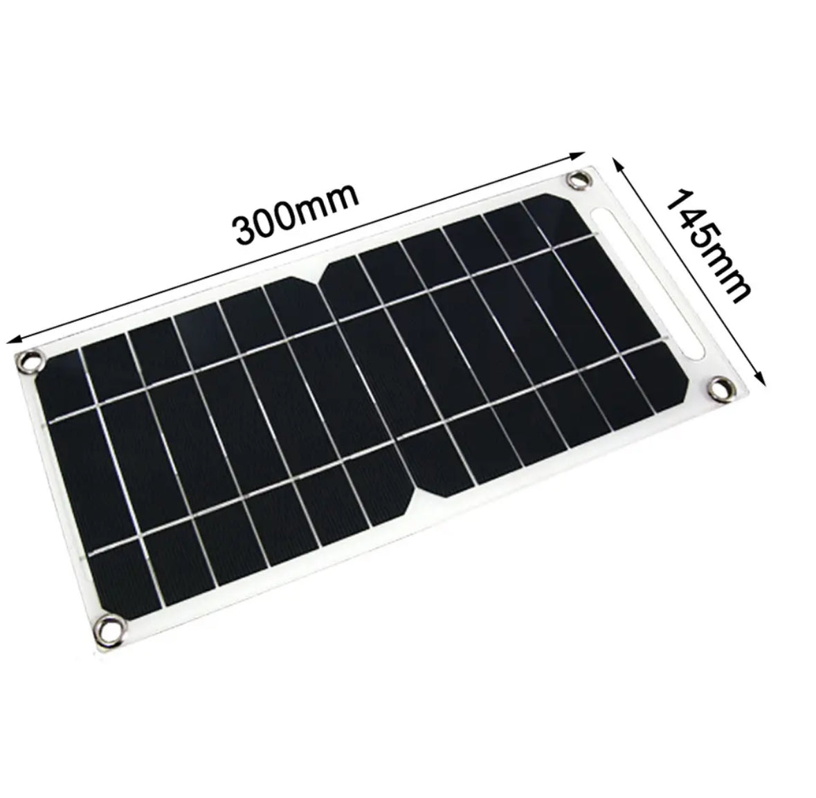 Solar Ladegerät | Solarpanel für mobile Geräte mit direkter Sonnenenergie | Ideal für Camping und Wandern 1