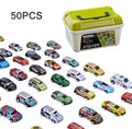 Spielzeug-Auto Kiste | XXL Aufbewahrung für 20-50 Autos | Robuste Box für endlosen Spielspaß 0