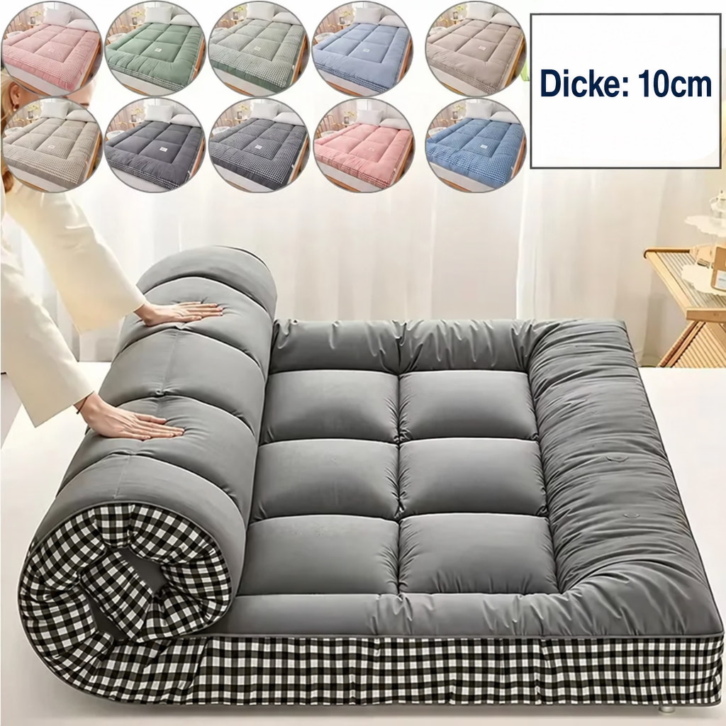 Kompakte Faltmatratze 90x200cm | Komfortabler und hautfreundlicher Stoff | Platzsparende Reisematratze für Komfort und Flexibilität