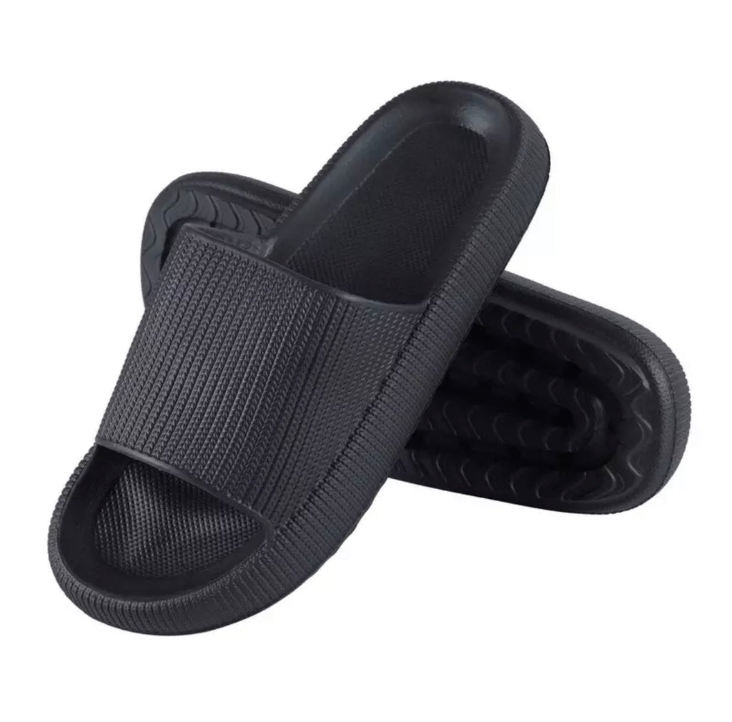 Wolkenschritt | Unisex Cloud Slides mit 4cm Dicker Sohle | Robuste Dämpfung für Komfort und Vielseitigkeit 0